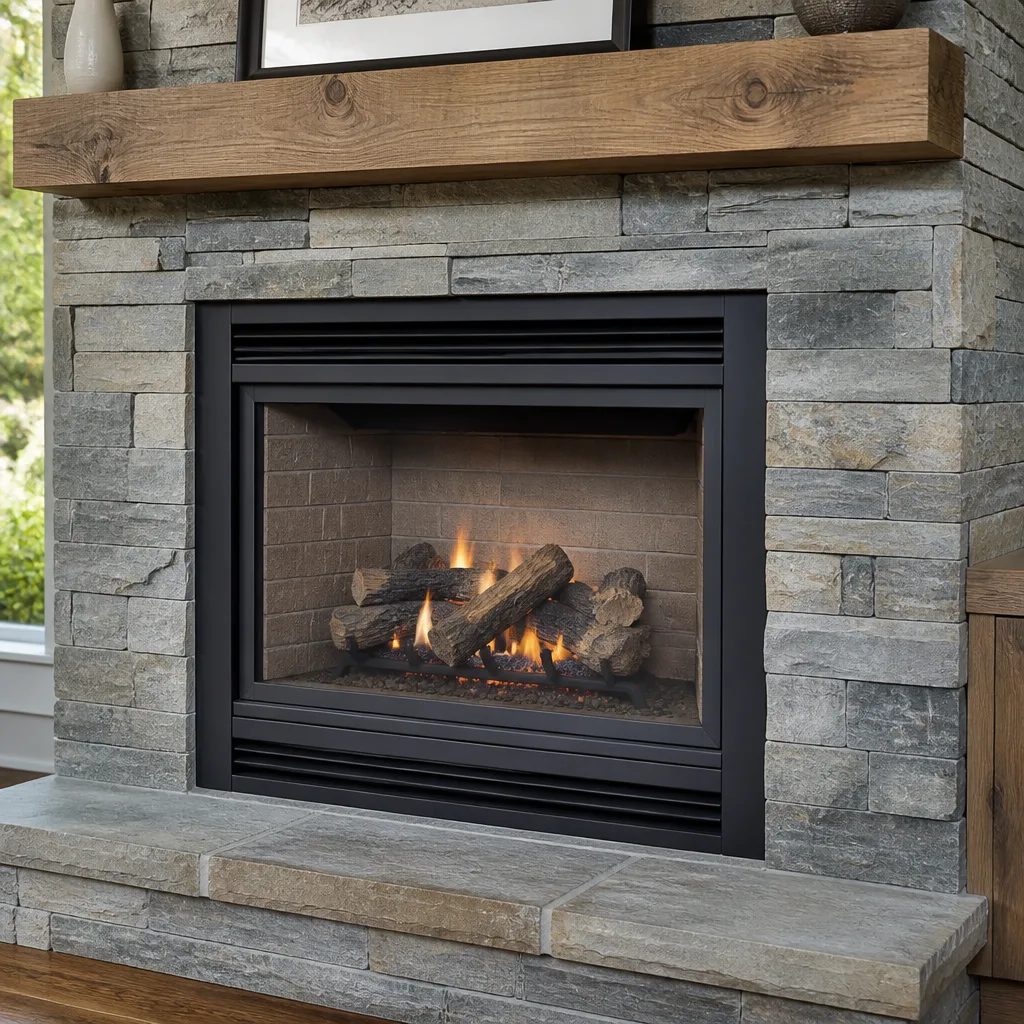 Gas fireplace service